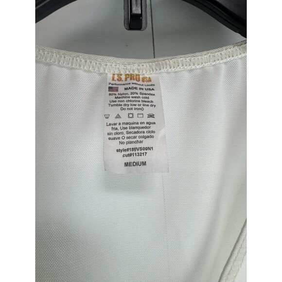 Insta Slim 180VSOON1 Power Mesh Compression Sleeveless V- Neck Tank Size: Medium - Picture 5 of 8
